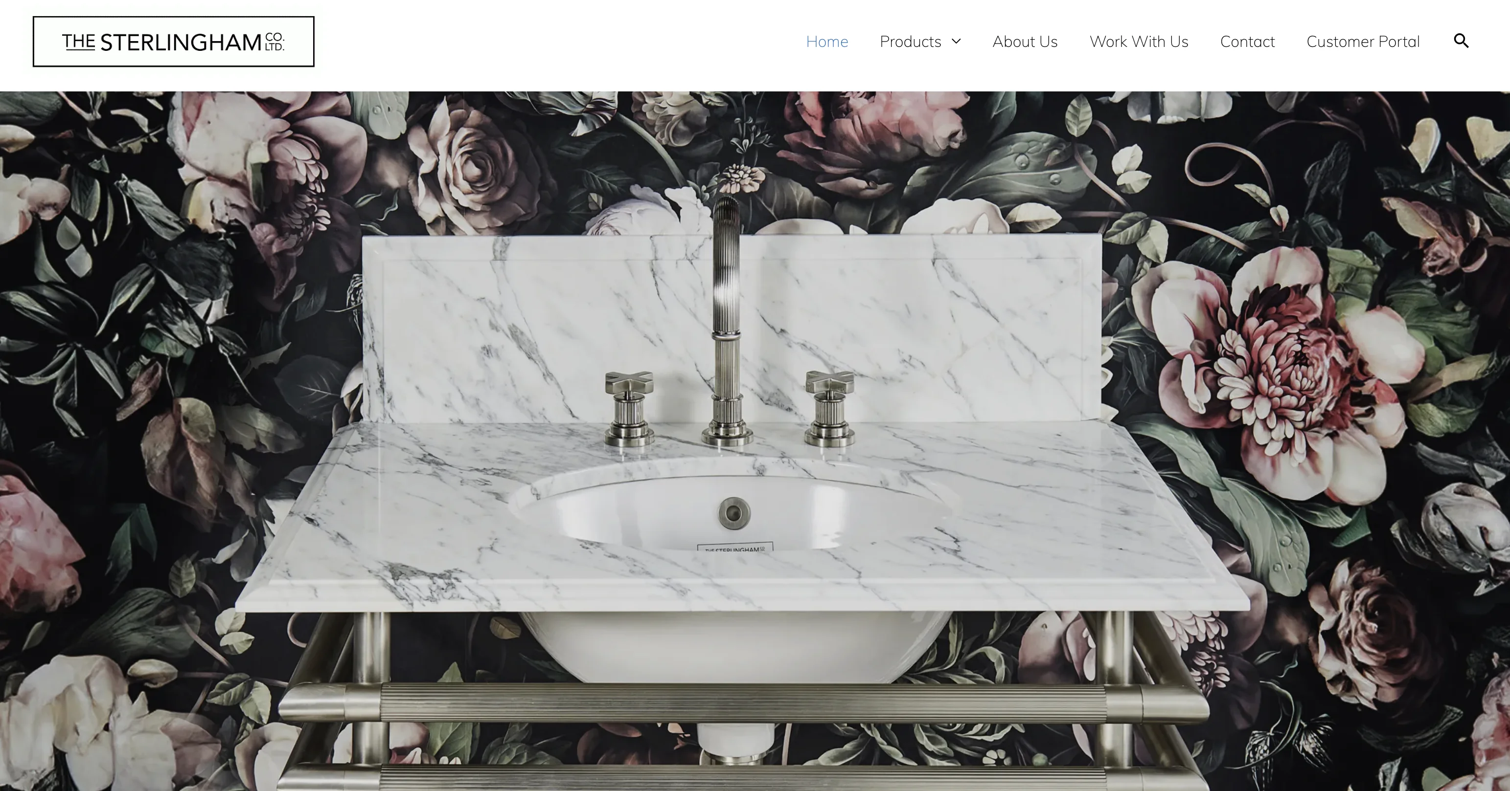 The Sterlingham website screenshot